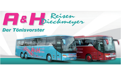 Logo der Firma Omnibus A & H Reisen aus Tönisvorst