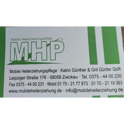 Logo der Firma Mobile Heilerziehungspflege Katrin Günther & Grit Gürtler GbR aus Zwickau