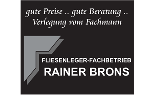 Logo der Firma Brons Rainer Fliesenleger-Fachbetrieb aus Goch