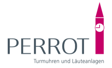 Logo der Firma PERROT GmbH & Co. KG Turmuhren und Läuteanlagen aus Calw