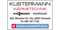 Logo der Firma Kustermann Wärmetechnik GmbH aus Grünwald