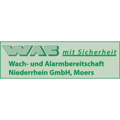 Logo der Firma WAB Wach- und Alarmbereitschaft Niederrhein GmbH aus Moers