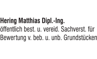 Logo der Firma Hering Matthias Dipl.-Ing. öffent. best. u. vereid. Sachverst. f. Bewertung... aus Plauen