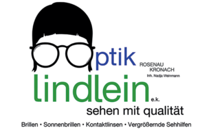 Logo der Firma Optik Lindlein e.K.  Inh. Nadja Weinmann aus Kronach