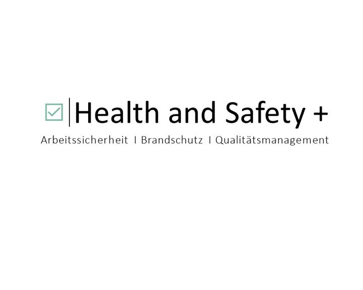 Logo der Firma Health and Safety + aus Köln