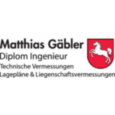 Logo der Firma Matthias Gäbler Öff. best. Vermessungs-Ingenieur aus Peine