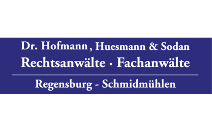 Logo der Firma Rechtsanwälte Dr. Hofmann, Huesmann & Sodan aus Burglengenfeld