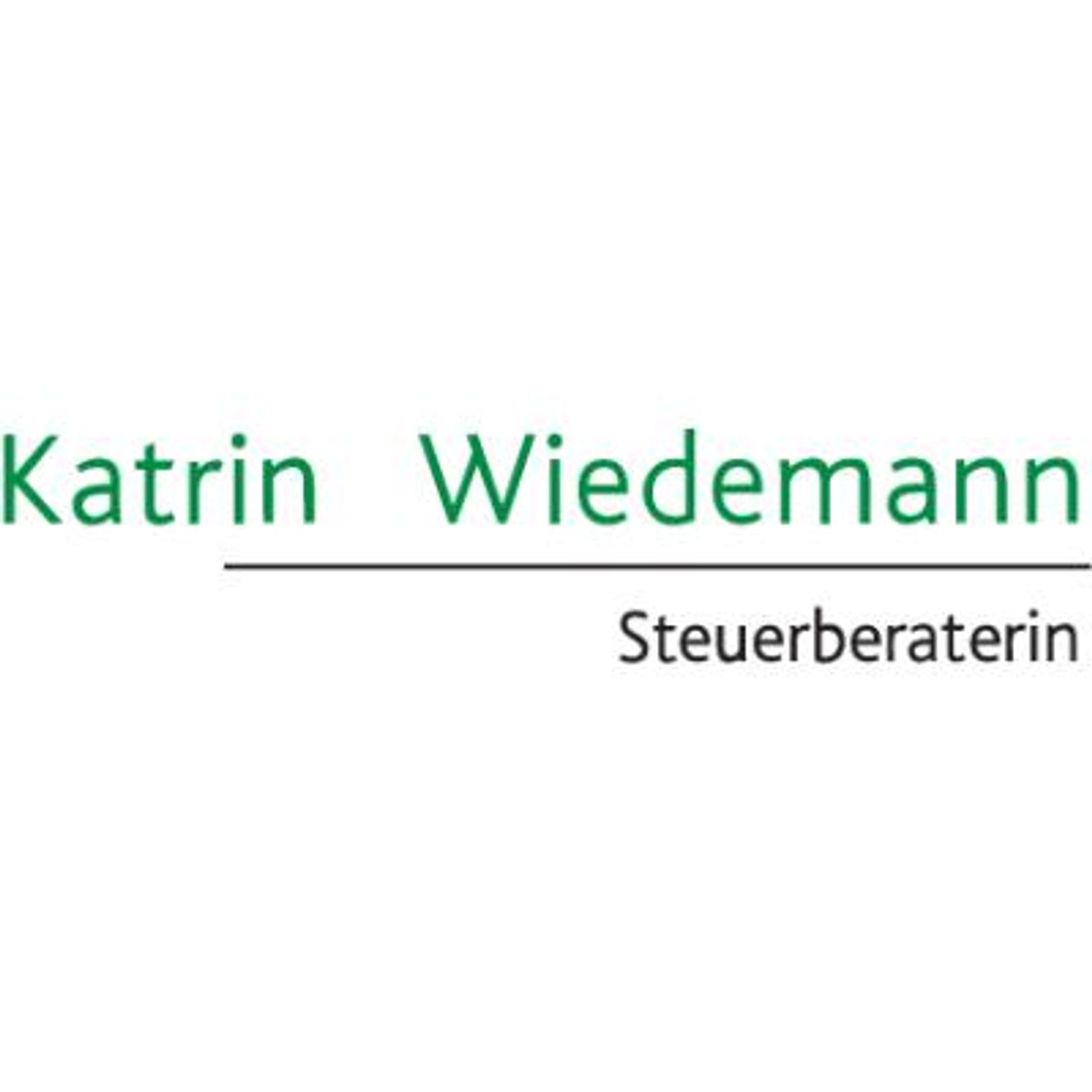 Logo der Firma Wiedemann Katrin Steuerberaterin aus Bautzen