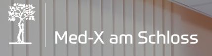 Logo der Firma Med-X am Schloss - Institut für Medizinische Kräftigungs- und Trainingstherapie aus München