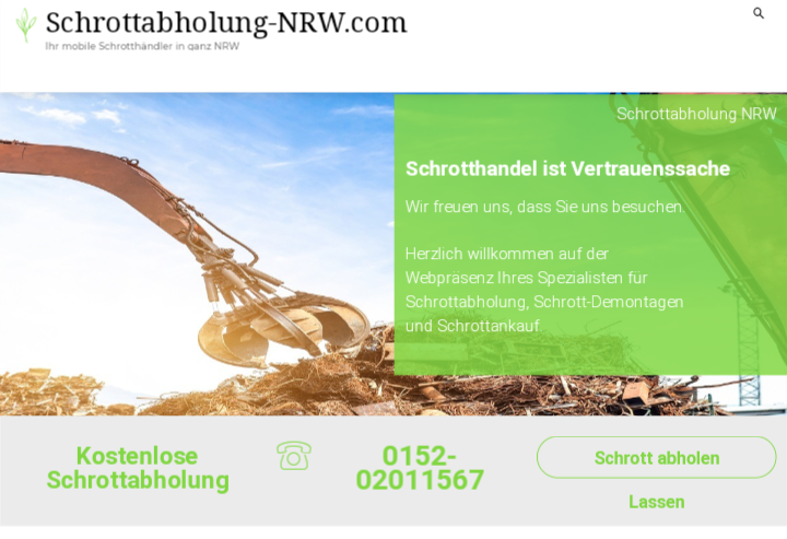 Logo der Firma Schrottabholung-NRW aus Bochum