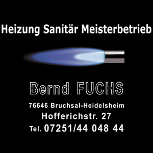 Logo der Firma Bernd Fuchs Heizung Santitär Meisterbetrieb aus Bruchsal