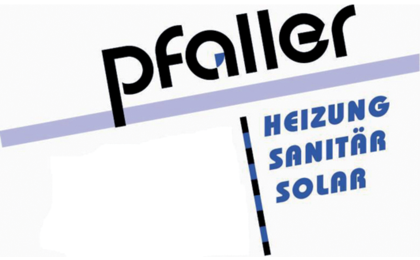 Logo der Firma Pfaller GmbH Heizung Sanitär Solar aus Heideck