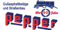 Logo der Firma Pepper & Sohn GmbH & Co KG Gußasphaltbeläge und Straßenbau aus Mönchengladbach