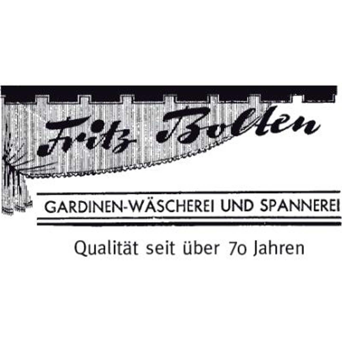 Logo der Firma Fritz Bolten Gardinenwäscherei und Spannerei aus Krefeld