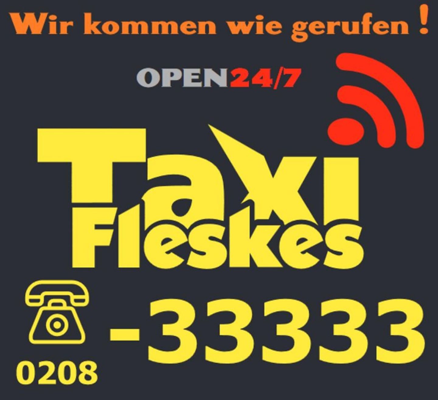 Logo der Firma Fleskes Taxenbetriebsgesellschaft mbH aus Mülheim
