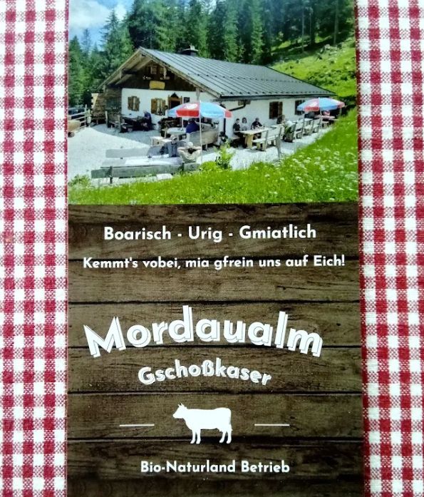 Logo der Firma Mordaualm Gschoßkaser aus Ramsau bei Berchtesgaden