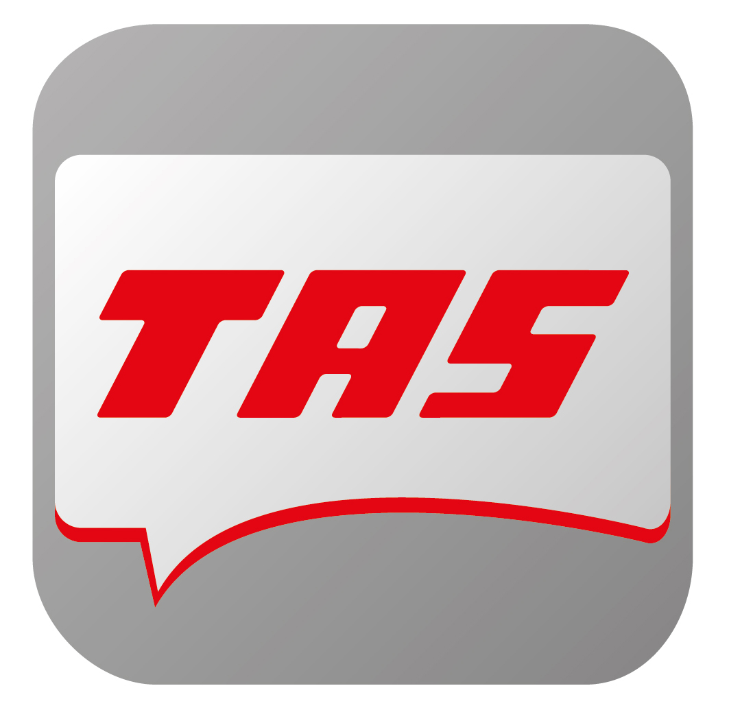 Logo der Firma TAS AG aus Leipzig