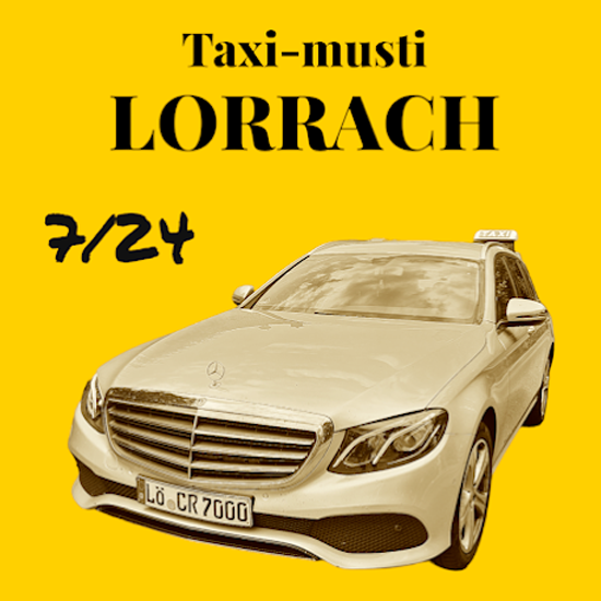 Logo der Firma Taxi Musti aus Lörrach
