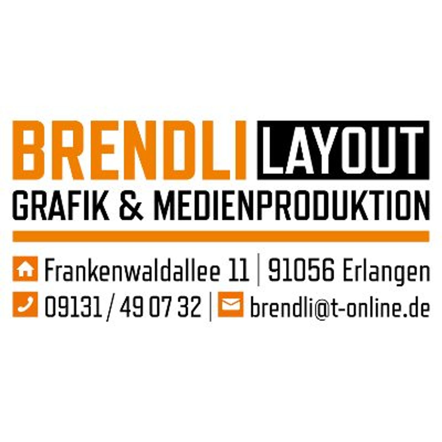 Logo der Firma BRENDLI LAYOUT aus Erlangen