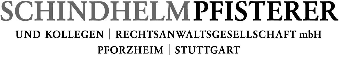 Logo der Firma SCHINDHELM PFISTERER UND KOLLEGEN RECHTSANWALTSGESELLSCHAFT mbH aus Pforzheim