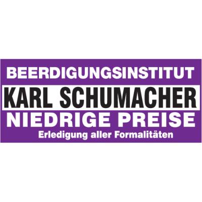 Logo der Firma Beerdigungsinstitut Karl Schumacher e.K. aus Oberhausen