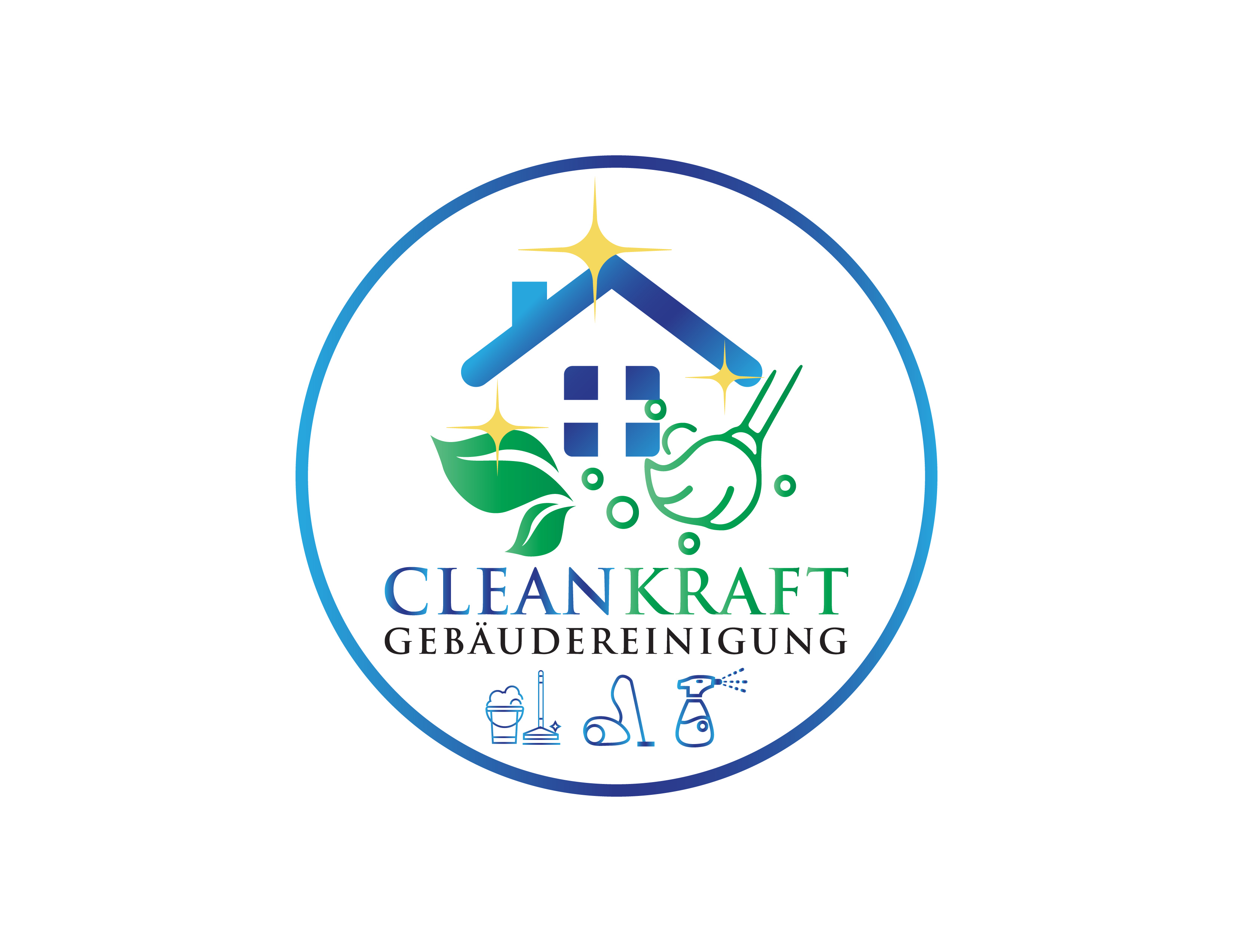 Logo der Firma Cleankraft Gebäudereinigung - Büroreinigung, Fensterreinigung & Treppenhausreinigung in Essen aus Essen