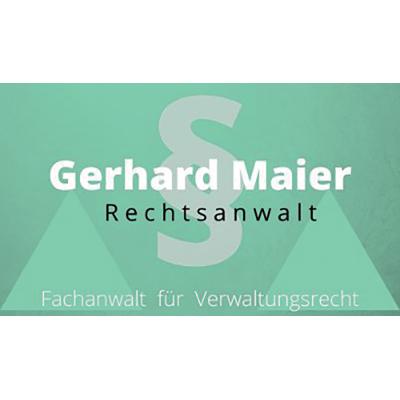 Logo der Firma Gerhard Maier Rechtsanwalt Fachanwalt für Verwaltungsrecht aus Rosenheim