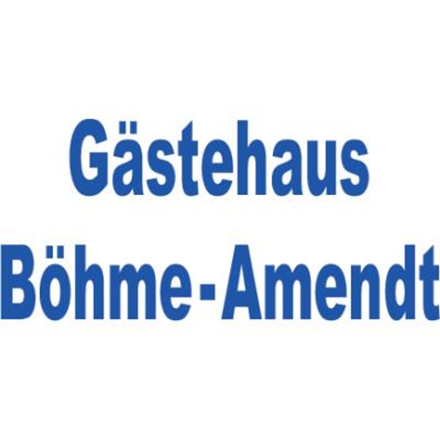 Logo der Firma Gästehaus Böhme-Amendt aus Düsseldorf