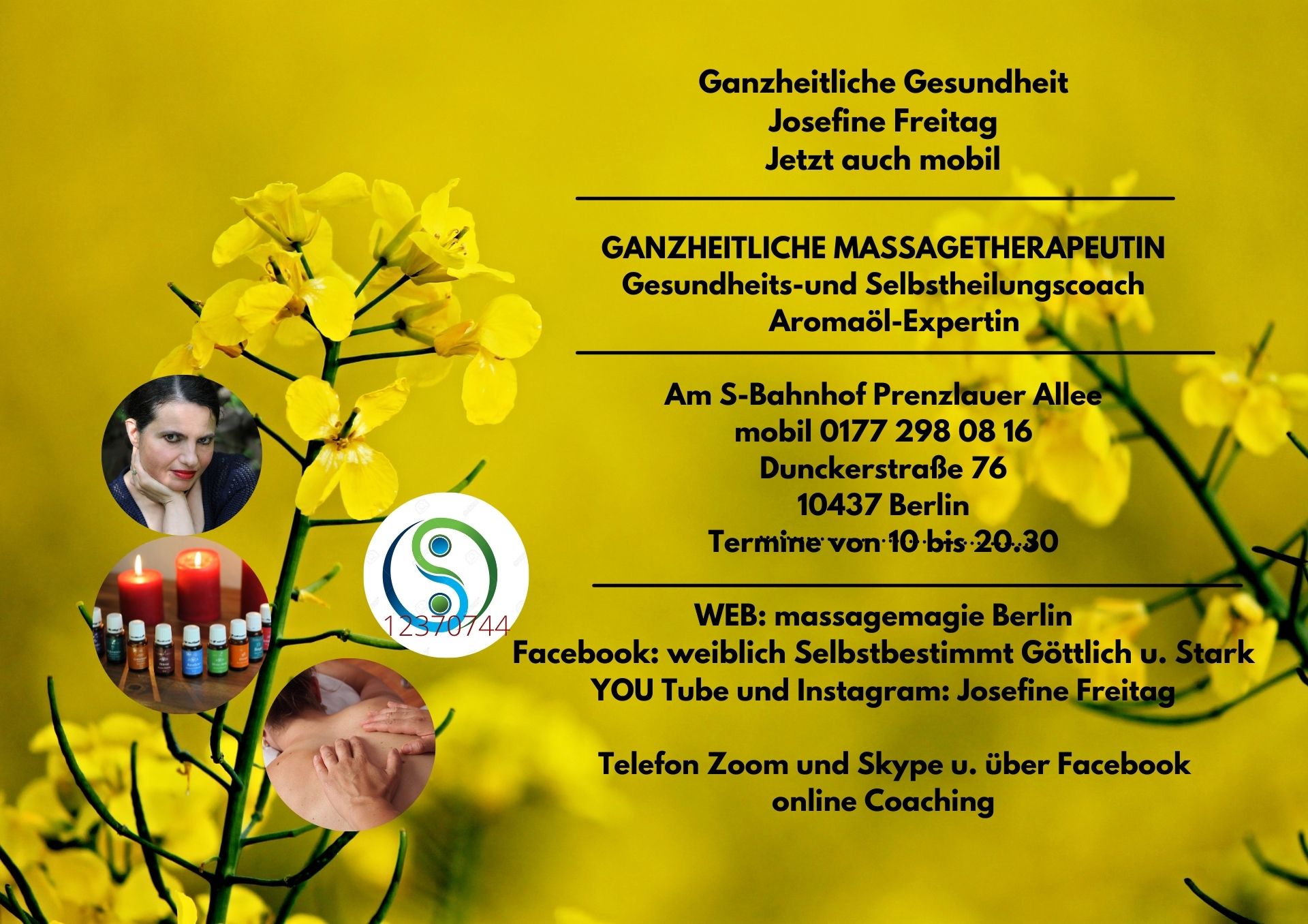 Logo der Firma Massagemagie Berlin aus Berlin