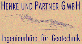 Logo der Firma Henke und Partner GmbH - Ingenieurbüro für Geotechnik aus Stuttgart