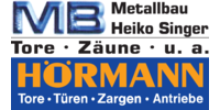 Logo der Firma MB Metallbau H. Singer aus Rodewisch