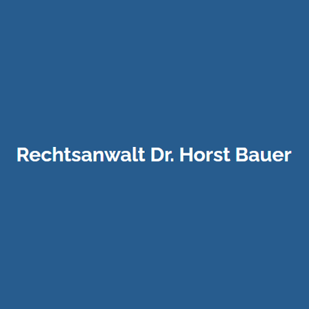 Logo der Firma Rechtsanwalt Dr. Horst Bauer aus Mannheim