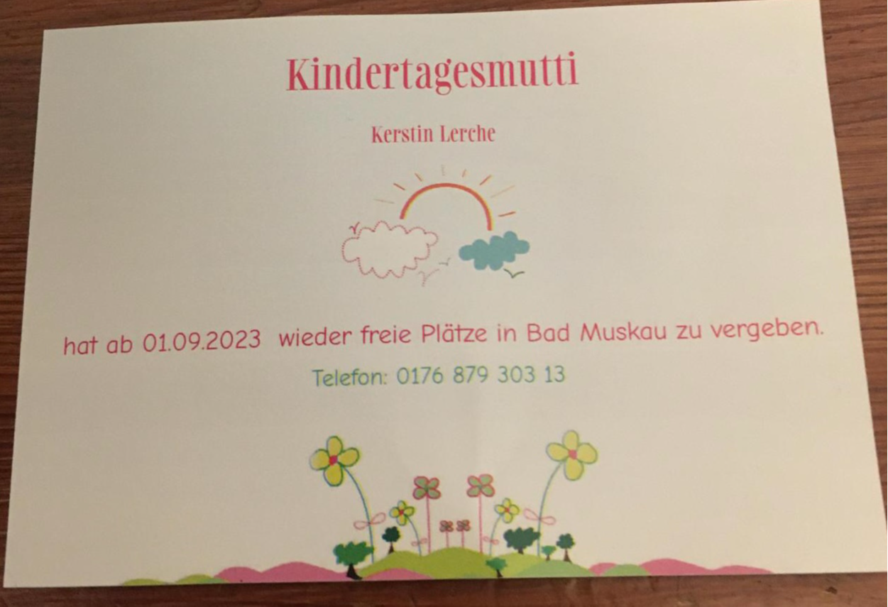 Logo der Firma Tagesmutter Kerstin Lerche aus Bad Muskau