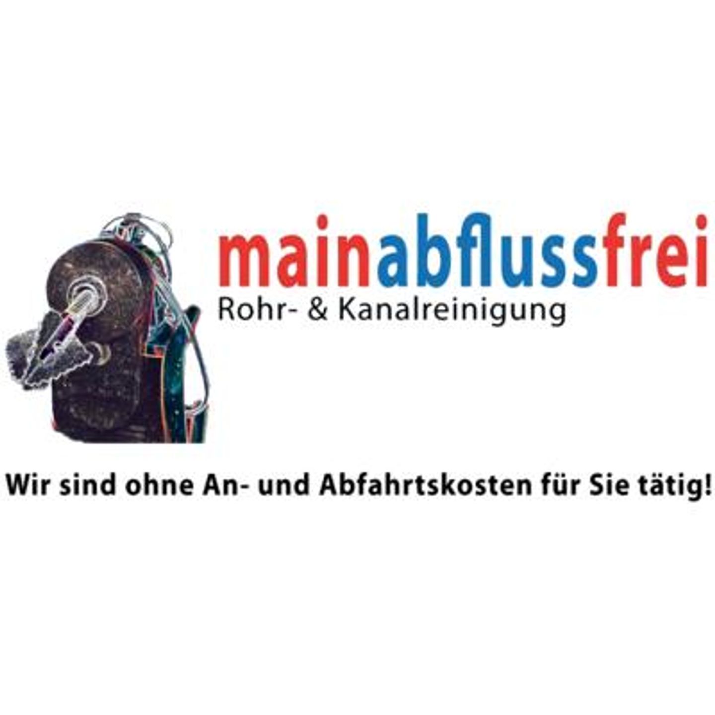 Logo der Firma mainabflussfrei Rohr- & Kanalreinigung aus Würzburg