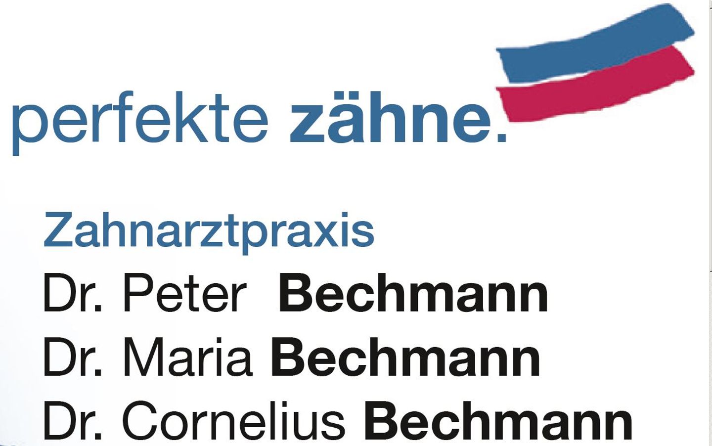 Logo der Firma Zahnarztpraxis Dr. Bechmann + Dr. Bechmann Partnerschaft mbB Zahnärzte aus Würzburg