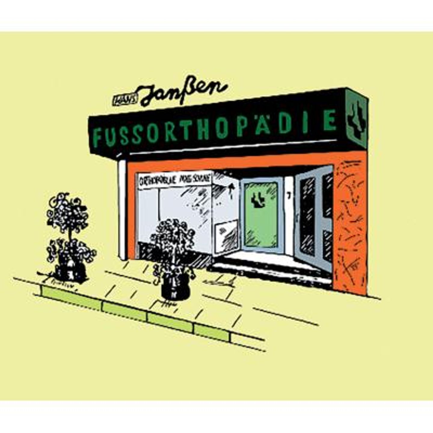 Logo der Firma Fußorthopädie Hans Janßen GmbH aus Krefeld