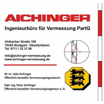 Logo der Firma AICHINGER - Ingenieurbüro für Vermessung PartG aus Stuttgart