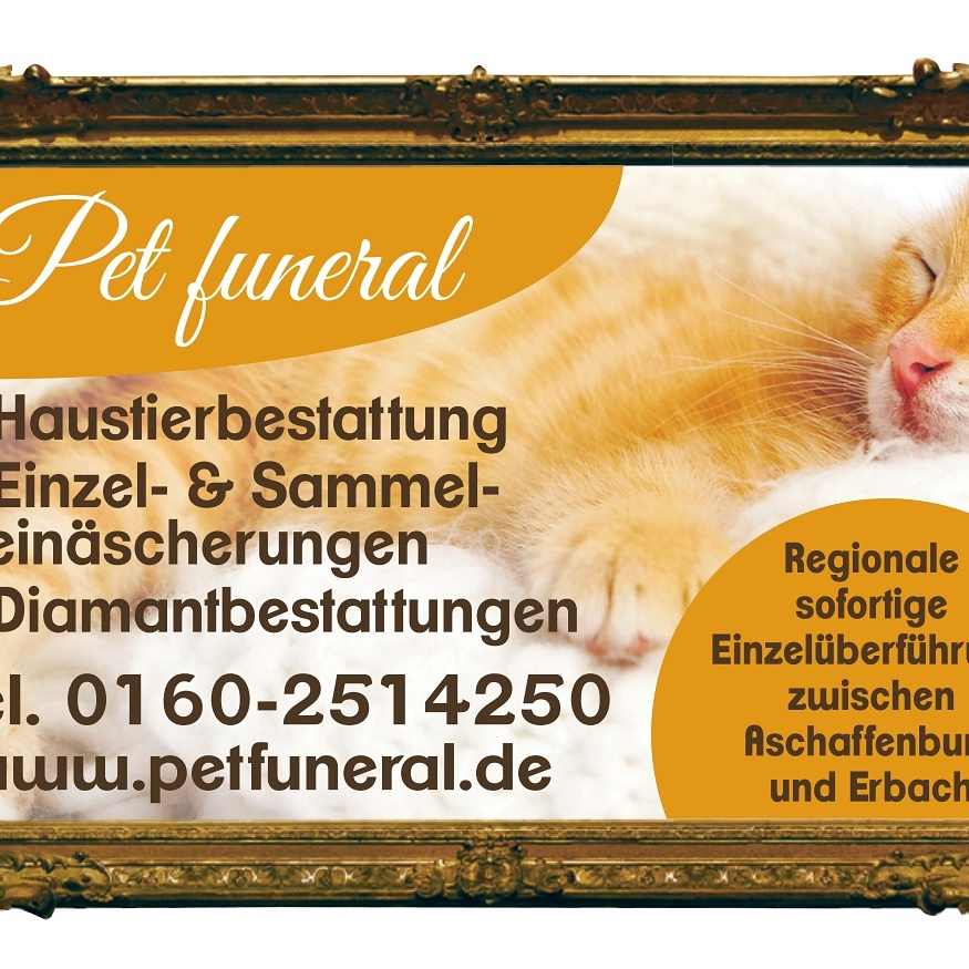 Logo der Firma Pet funeral Haustierbestattung aus Lützelbach