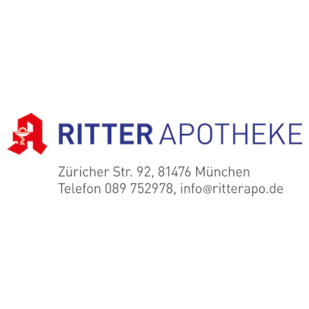 Logo der Firma Ritter-Apotheke aus München