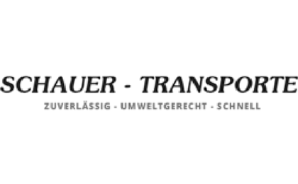 Logo der Firma SCHAUER - TRANSPORTE aus Laufen