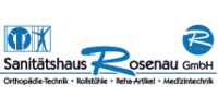 Logo der Firma Sanitätshaus Rosenau GmbH aus Pößneck
