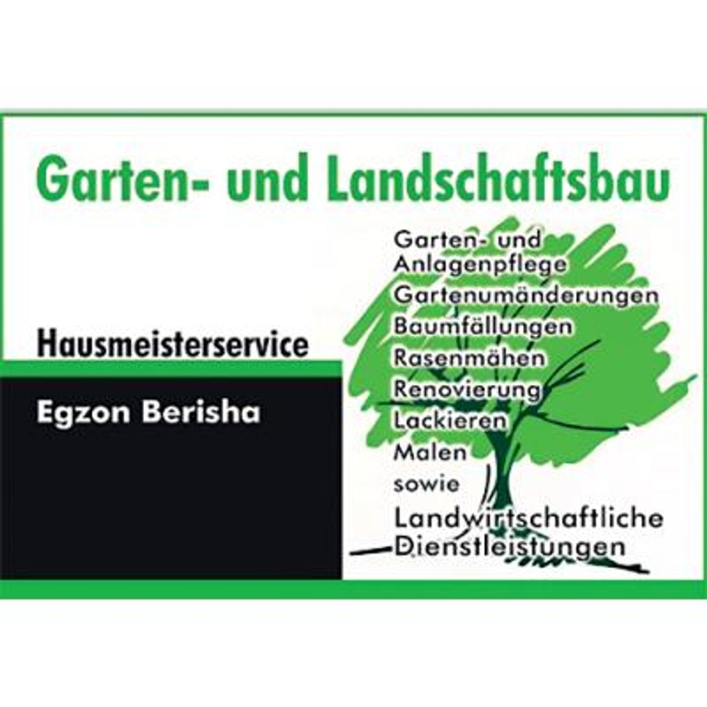 Logo der Firma Garten und Landschaftsbau Egzon aus Schweinfurt