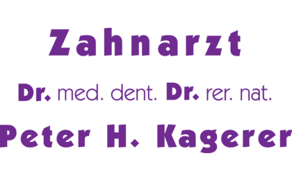 Logo der Firma Kagerer Peter Dr.rer.nat. Zahnarzt aus Regensburg