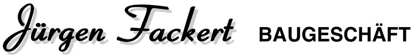 Logo der Firma Jürgen Fackert Baugeschäft e.K. aus Duisburg