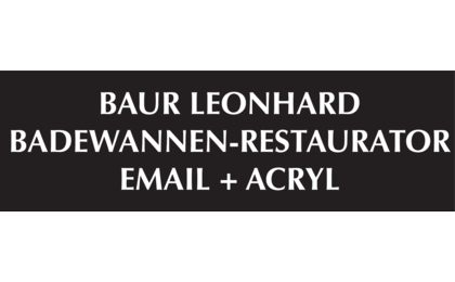 Logo der Firma Badewannen - Restaurator Leonhard Baur aus Nürnberg