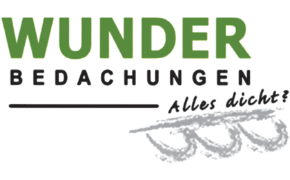 Logo der Firma Wunder Bedachungen GmbH aus Coburg