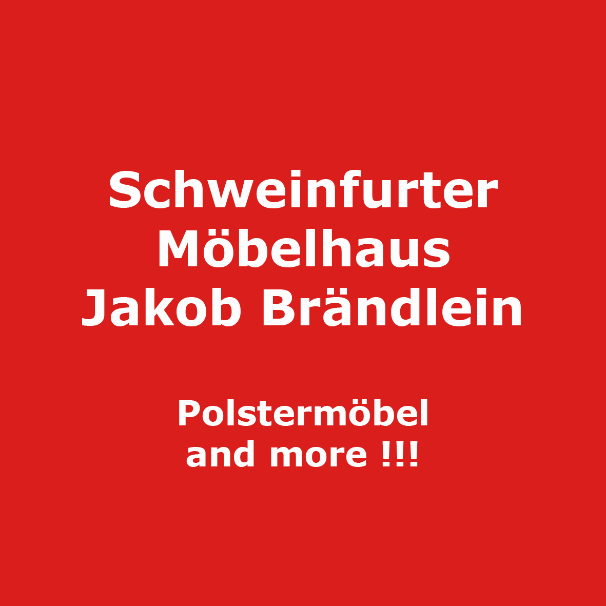 Logo der Firma Schweinfurter Möbelhaus Jakob Brändlein e.K. aus Schweinfurt