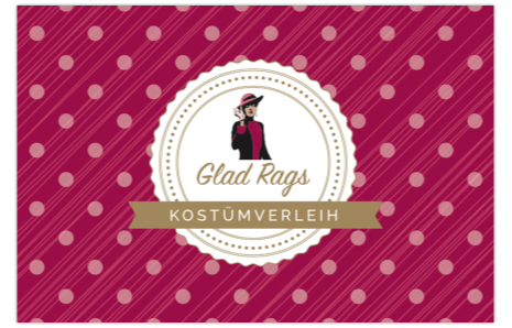 Logo der Firma Glad Rags - Kostümverleih und -verkauf aus Köln