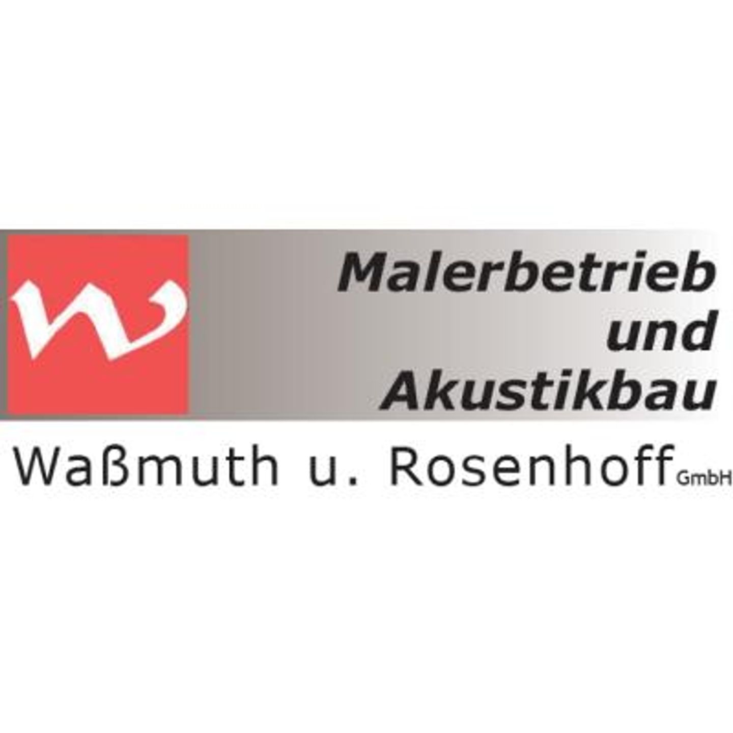 Logo der Firma Waßmuth und Rosenhoff Malerbetrieb Akustikbau GmbH aus Kassel