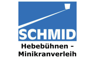 Logo der Firma Schmid Hebebühnen- Minikranverleih aus Haimhausen